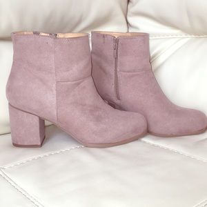 Torrid ankle suede booties